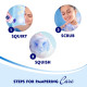 NIVEA Waterlily & Oil 250ml Body Wash - Refreshing Scent of Waterlily Flower