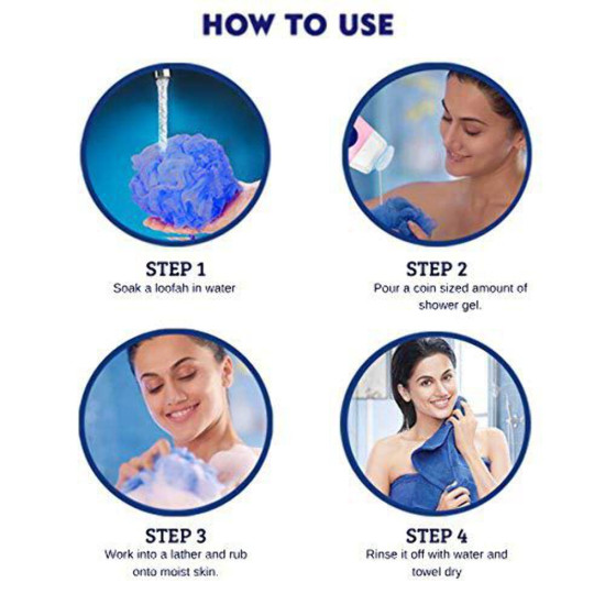NIVEA Fresh Power Fruit Body Wash - Real Fruit Extracts & Glycerin
