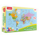 Funskool Play & Learn World Map Puzzle - Educational Toy for Kids