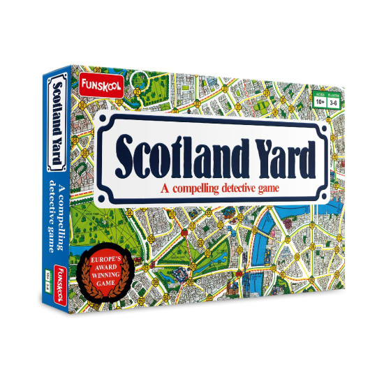 Funskool Games Scotland Yard - Engaging Detective Strategy Board Game