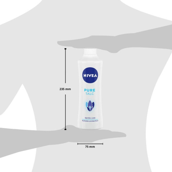 NIVEA Talcum Powder for Men & Women - Gentle Fragrance & Reliable Protection