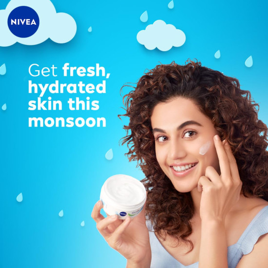 NIVEA Soft Light Moisturizer - Instant Hydration with Vitamin E & Jojoba Oil