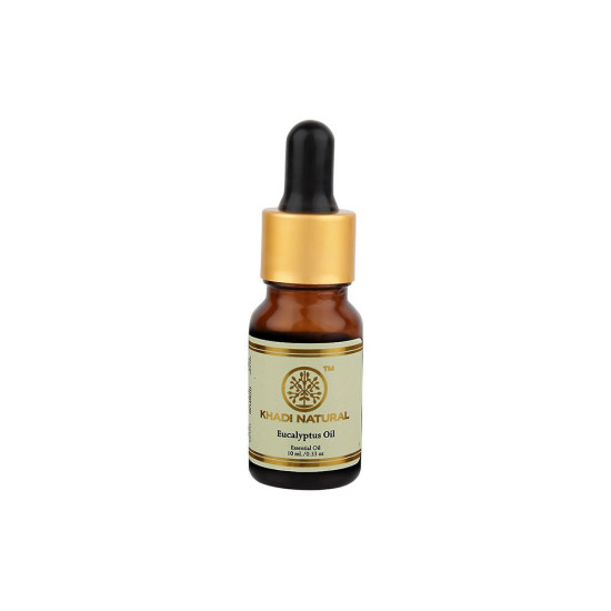 KHADI NATURAL Eucalyptus Oil 15ml - Revitalizing Essential Oil