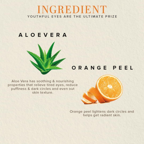 Khadi Natural Under Eye Gel - Reduces Dark Circles & Puffiness