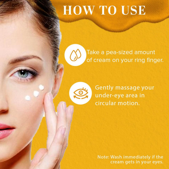 Khadi Natural Under Eye Gel - Reduces Dark Circles & Puffiness