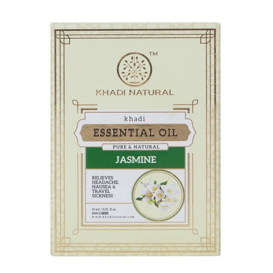 KHADI NATURAL Jasmine Essential Oil - Aromatic Relaxation