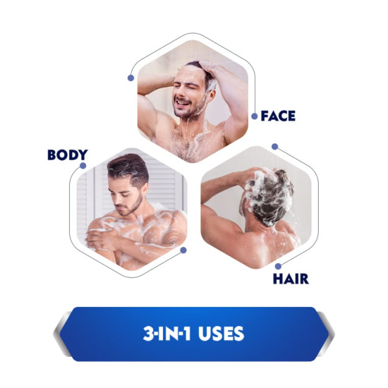 NIVEA MEN Vitality Fresh 250ml Body Wash - Ocean Minerals