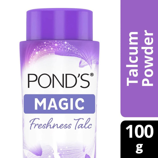 Ponds Magic Talc 100 g - Irresistible Fragrance & Freshness