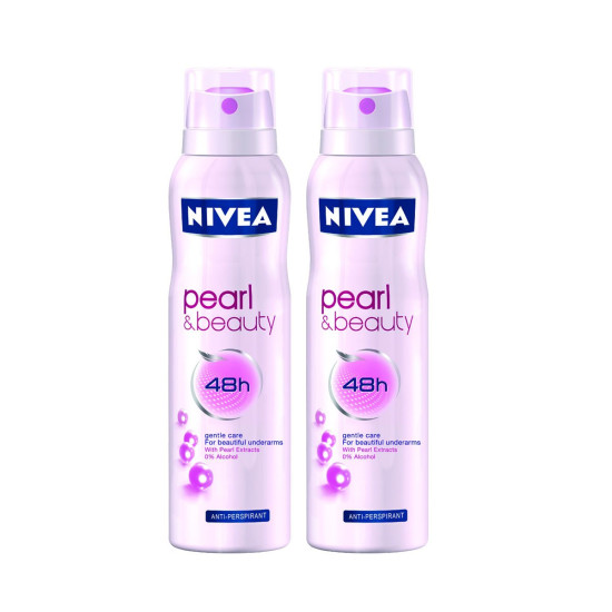 Nivea for Women Pearl Beauty Deodorant - Soft & Beautiful Underarms