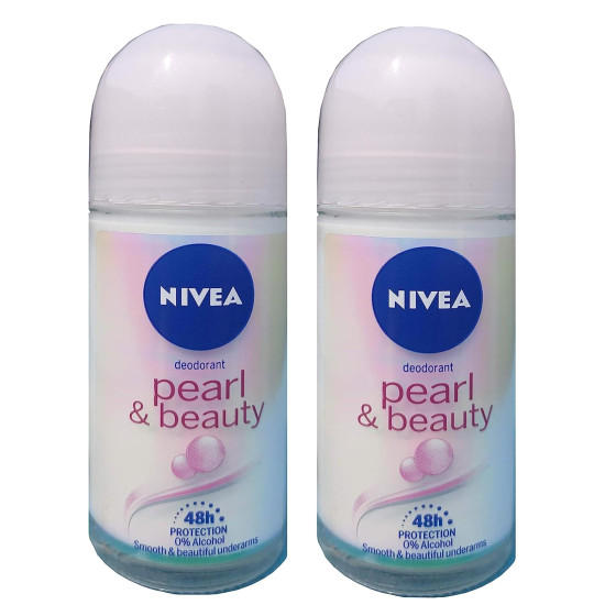 Nivea Pearl Beauty Roll-On for Women - 48h Protection