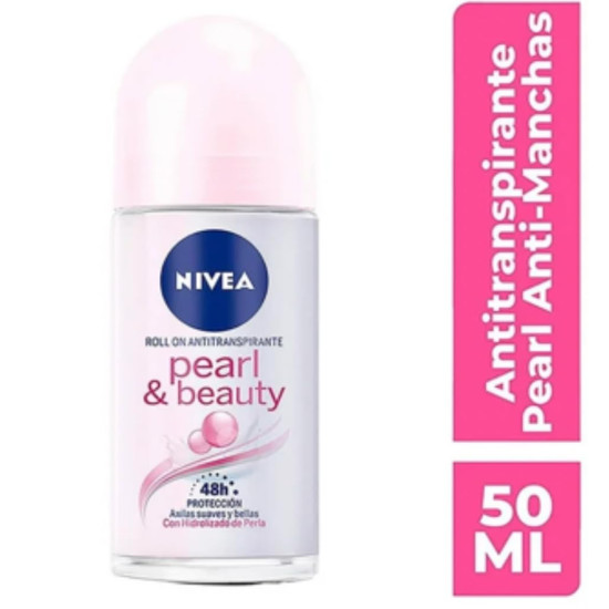 Nivea Pearl Beauty Roll-On for Women - 48h Protection
