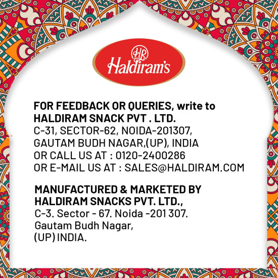 Haldiram's Namkeen - Aloo Bhujia 440G - Authentic Indian Snack