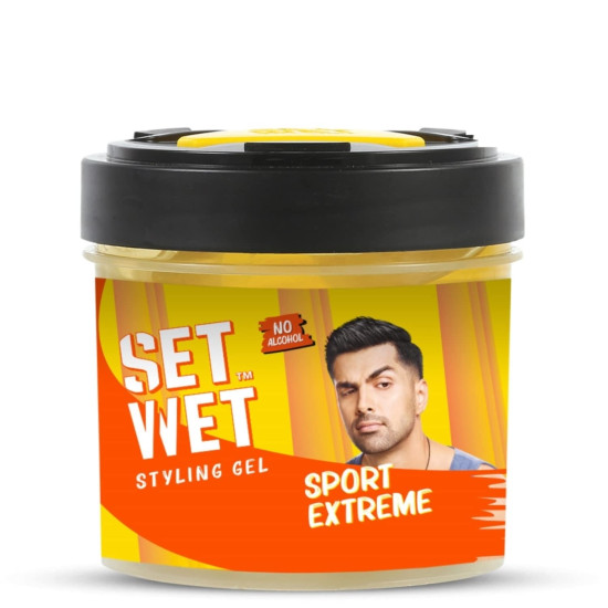 Set Wet Styling Hair Gel for Men - Extreme Hold & High Shine Set Wet Styling Hair Gel for Men - Extreme Hold & High Shine