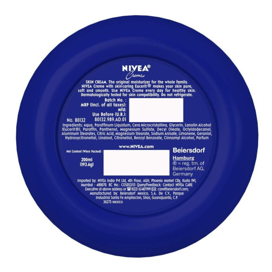Nivea Creme, All Season Multi-Purpose Cream - Intensive Moisturizer