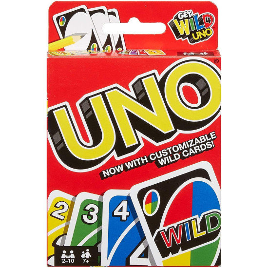 Mattel Uno Playing Card Game - Fun for Ages 7 and Above