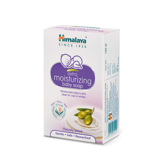 Himalaya Extra Moisturizing Baby Soap - Enriched with Almond Oil