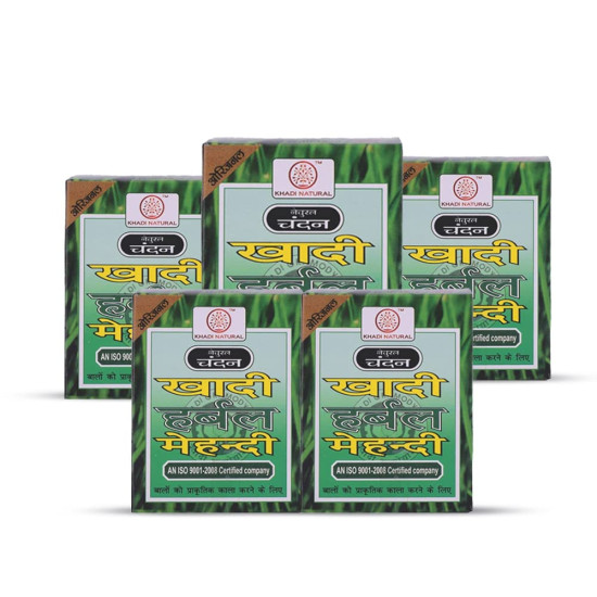 KHADI NATURAL Sudha Ayurveda Herbal Black Mehndi - Natural Hair Color