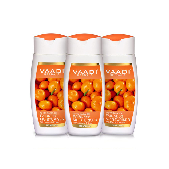 Vaadi Herbals Fairness Moisturiser with Mandarin Extract - Skin Lightening & Moisture Balance