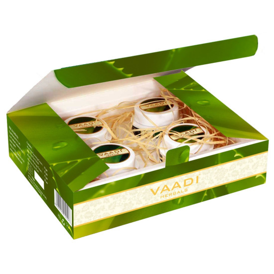 Vaadi Herbals Anti Acne Aloe Vera Facial Kit - Clear Skin Solution