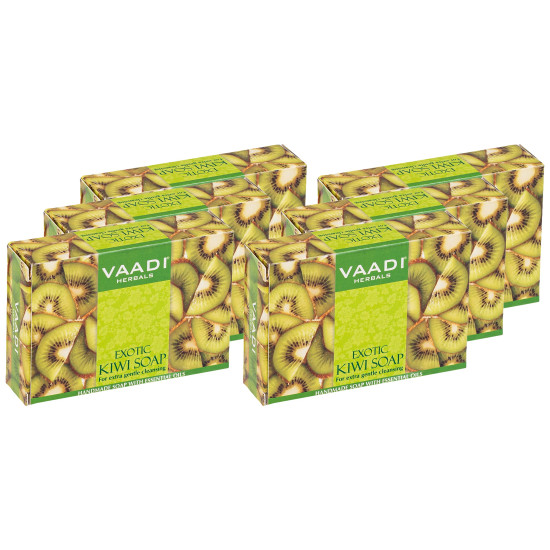 Vaadi Herbals Super Value Exotic Kiwi Soap - Hydrating & Nourishing