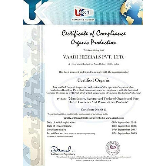 Vaadi Herbals Soothing and Refreshing Pedicure Manicure Spa Kit - Natural Hand & Foot Care
