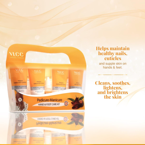 VLCC Pedicure - Manicure Hand & Foot Kit - Softens and Nourishes