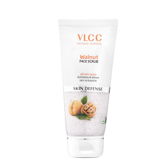 VLCC Walnut Face Scrub - Moisturizing Exfoliation & Tanning Protection