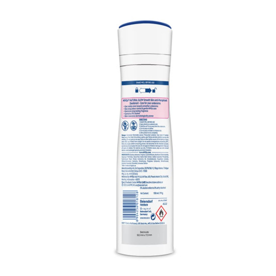 Nivea Whitening Smooth Skin Deodorant For Women - Long-lasting Odour Control