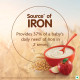 Nestle Cerelac Baby Cereal with Milk - Wheat Apple, Stage 1 - Source of Iron & Protein