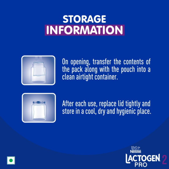 Lactogen Pro 2 Powder, Follow-Up Formula With Probiotic, Infant, After 6 Months Up To 12 Months, Bag-In-Box Pack, 400G