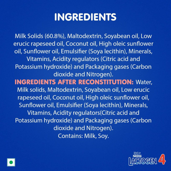 Nestlé Lactogen 4 Follow-Up Formula Powder - Essential Nutrients for Infants