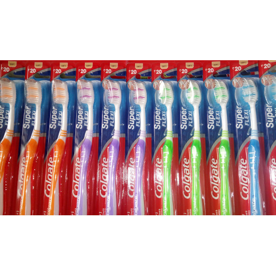 Colgate Super Flexi Toothbrush - Soft Bristle Design