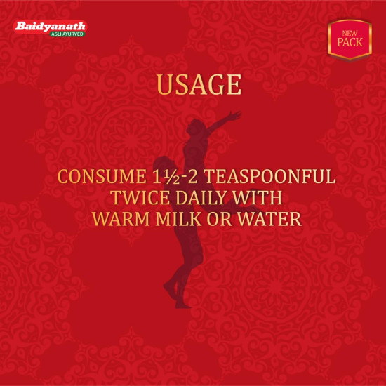 Baidyanath Red Musli Pak - Made With Pure Safed Musli For Strength And Vitality - 250G Powder
