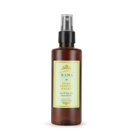 Kama Ayurveda Pure Vetiver Water - Refreshing Face and Body Mist