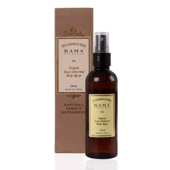 Kama Ayurveda Natural Insect Deterrent Body Spray - Safe for All