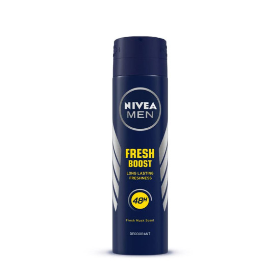 NIVEA Deodorant Fresh Boost - 48h Long Lasting Freshness for Men