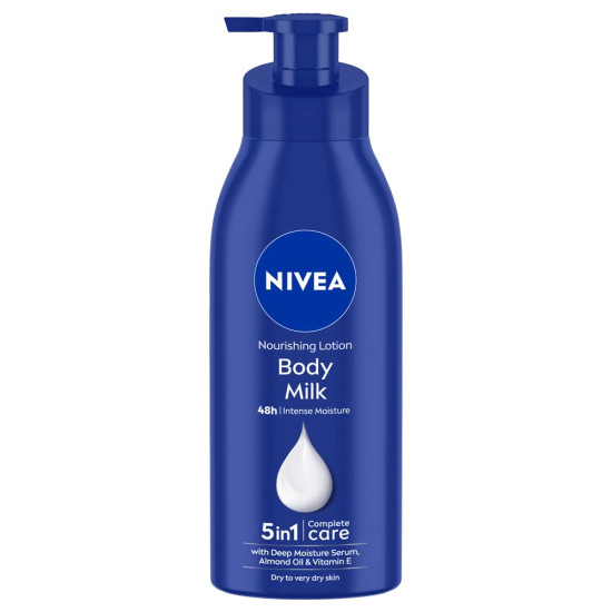 NIVEA Nourishing Body Milk 400ml Body Lotion - 48 H Moisturization