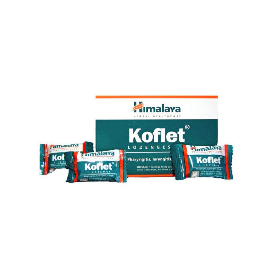 Himalaya Koflet Lozenges - Quick Relief for Throat Irritation