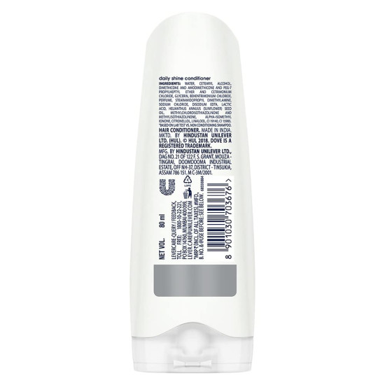 Dove Daily Shine Conditioner - Ultimate Shine and Frizz Control