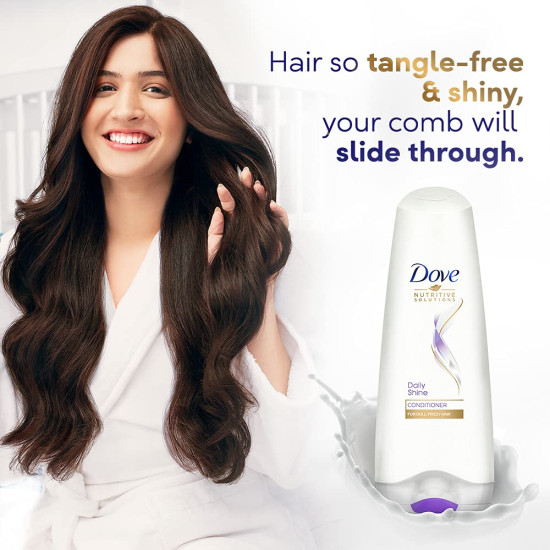 Dove Daily Shine Conditioner - Ultimate Shine and Frizz Control