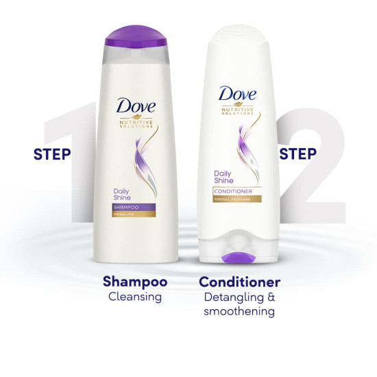 Dove Daily Shine Conditioner - Ultimate Shine and Frizz Control