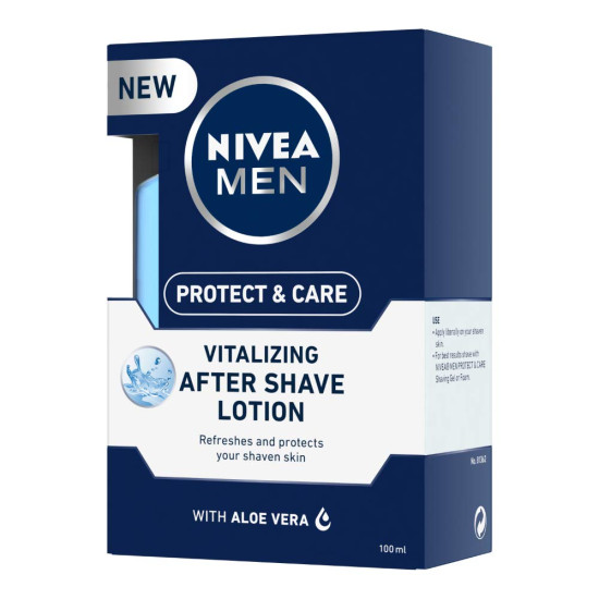 NIVEA MEN Shaving, Protect & Care After Shave Lotion - Vitalizing Post-Shave Care