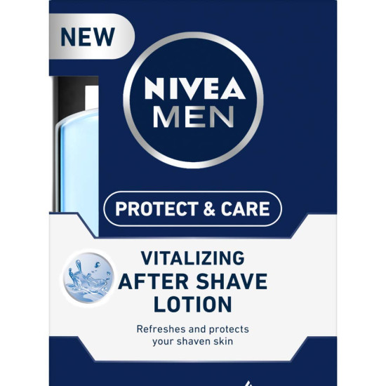NIVEA MEN Shaving, Protect & Care After Shave Lotion - Vitalizing Post-Shave Care