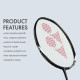 YONEX Muscle Power 29 Badminton Racket - Carbon Graphite for Intermediate Players