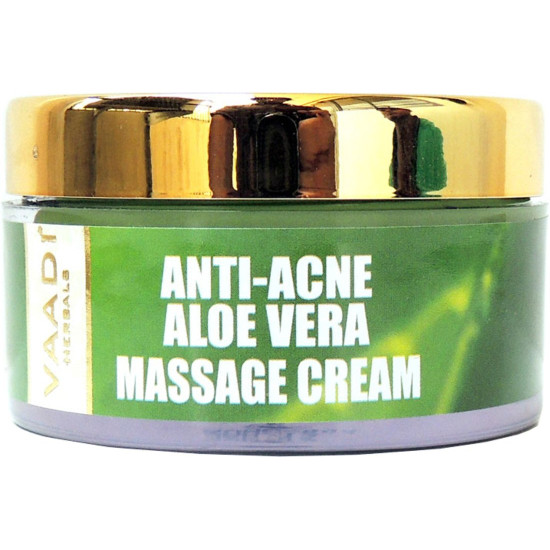 Vaadi Herbals Anti Acne Aloe Vera Massage Cream - Natural Acne Solution