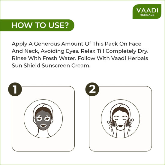 Vaadi Herbals Anti Acne Aloe Vera Face Pack - Natural Acne Solution