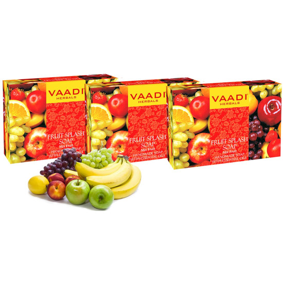Vaadi Herbals Fruit Splash Soap - Refreshing Natural Cleanser