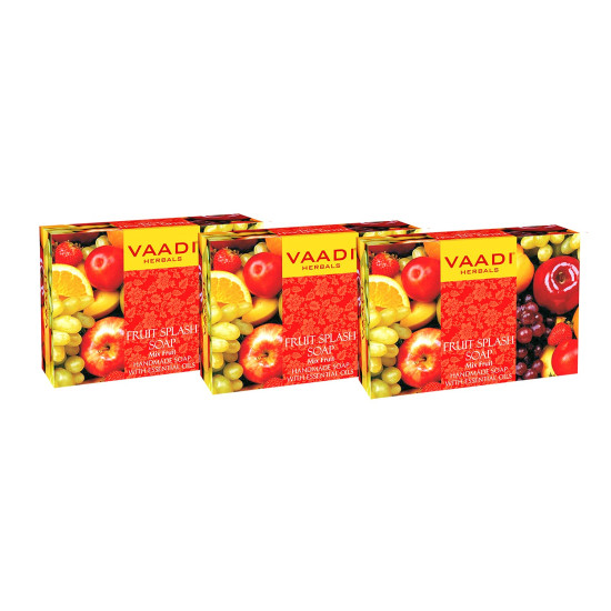 Vaadi Herbals Fruit Splash Soap - Refreshing Natural Cleanser