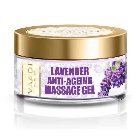 Vaadi Herbals Lavender Anti Ageing Massage Gel - Rejuvenate Your Skin