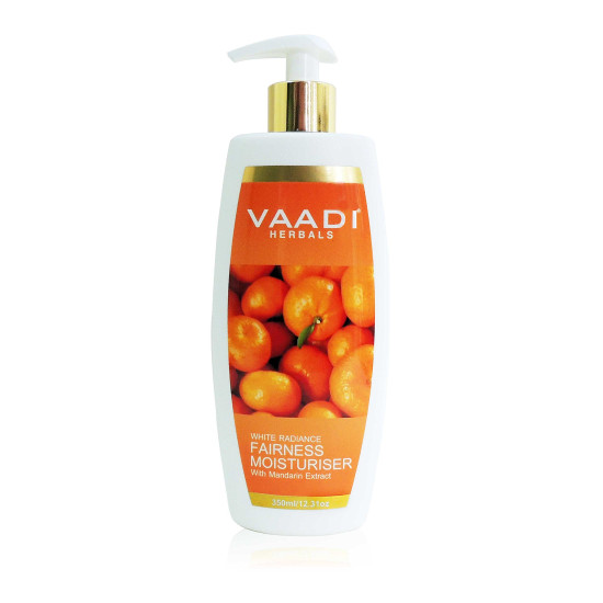 VAADI HERBALS Fairness Moisturiser Lotion With Mandarin Extract - Skin Lightening & Moisturizing